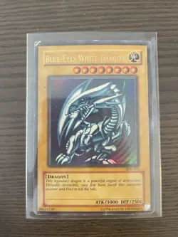 Blue-Eyes White Dragon - Ultra Rare - SDK-001 - Unlimited - HP - Image 1