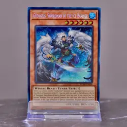 Georgius, Swordsman of the Ice BarrierIn | Secret Rare | BLTR-EN006 | Near Mint - Image 1