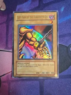 LP! Left Arm of the Forbidden One LOB-123 Yu-Gi-Oh 2002 Unlimited - Image 1