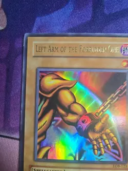 LP! Left Arm of the Forbidden One LOB-123 Yu-Gi-Oh 2002 Unlimited - Image 2