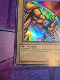 LP! Left Arm of the Forbidden One LOB-123 Yu-Gi-Oh 2002 Unlimited - Image 5