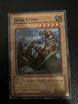 Yu-Gi-Oh! TCG Sand Stone Legend of Blue Eyes White Dragon Lob-109 1st Edition... - Image 1