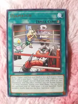 Yu-Gi-Oh TCG Ojamatch LED2-EN023 1st Edition Regular Rare Card Legendary - Image 1