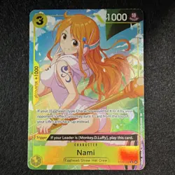 Nami ST29-008 Alternate Art One Piece CCG Bandai - Image 1
