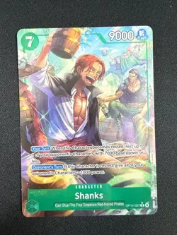 Shanks (OP14-027 R) ALT ALT - Azure Sea's Seven (One Piece) ENGLISH - Image 1