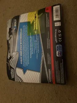 Pokemon TCG Scarlet and Violet Black Bolt Tech Sticker Collection New Sealed - Image 2