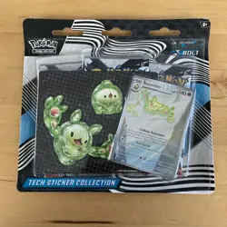Pokemon Scarlet & Violet - Black Bolt Tech Sticker Collection TCG Blister Sealed - Image 1