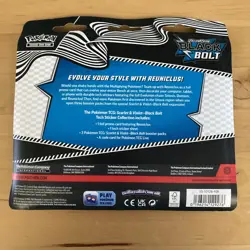 Pokemon Scarlet & Violet - Black Bolt Tech Sticker Collection TCG Blister Sealed - Image 2