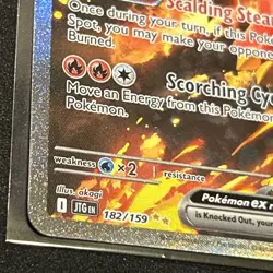 Volcanion ex 182/159 SV09: Journey Together Special Illustration Rare Pokemon NM - Image 5