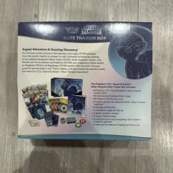 Pokemon TCG Sword & Shield Silver Tempest - Elite Trainer Box ETB - Sealed - Image 2