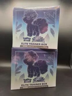 2 Sealed Pokemon TCG Sword & Shield Silver Tempest Sealed ETB SWSH12 JP0129 - Image 3