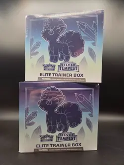 2 Sealed Pokemon TCG Sword & Shield Silver Tempest Sealed ETB SWSH12 JP0128 - Image 3