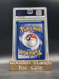 PSA 6 EX-MINT Rainbow Rare 17/82 HOLO RARE 1st Edition Pokemon Card 106 - Image 2