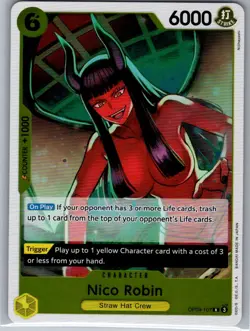 Nico Robin OP09-107 English Emperors in the New World - One Piece Card - NM - Image 1