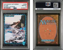MTG PSA 10 Brain Dead Lands Island #1653 Basic Secret Lair Drop Reavis Non Foil - Image 1