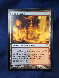 MTG Blood Crypt - Dissension (DIS) MP - Image 1