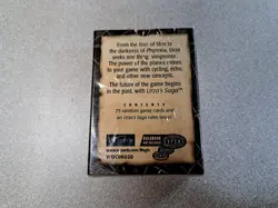 MTG - Factory sealed English language Urza's Saga tournament pack - Image 2