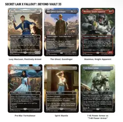 MTG Secret Lair Drop PRESALE FOIL Fallout Beyond Vault 33 *order confirmed* - Image 1