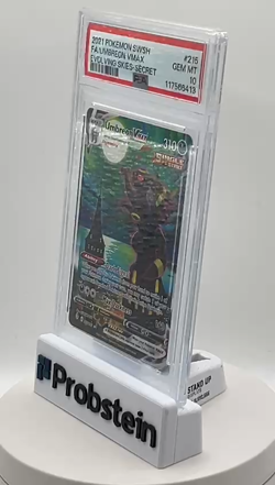 2021 Pokemon SWSH Evolving Skies Secret #215 FA Umbreon VMAX PSA 10 GEM MINT - Image 2