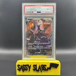 PSA 10 - Pokemon Umbreon V 189 Alt Art Evolving Skies. Rare Mint NM+ graded - Image 1