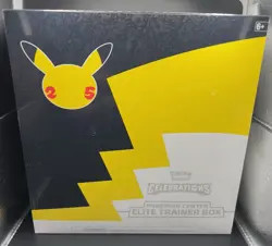 Pokemon Center Celebrations Elite Trainer Box New Sealed Rip On Plastic See Pix! - Image 1