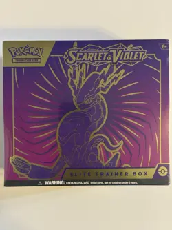 Pokemon TCG - Scarlet & Violet Base Miraidon Elite Trainer Box/ETB - New/Sealed 820650853418 - Image 1