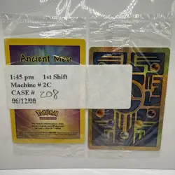 Ancient Mew Pokemon Movie Promo - DOUBLE Sealed Factory Pair w/ WOTC Press Label - Image 1