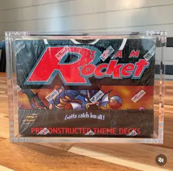 Pokemon Team Rocket Preconstructed Theme Deck Case (8 Decks) - SEALED 💎 - Image 1