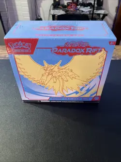 POKEMON - Paradox Rift Elite Trainer Box ETB Roaring Moon Sealed - Image 1