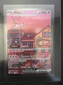 Pokemon Mew ex 053 Sv: Scarlet & Violet Promo Holo EX Basic 180 HP - Image 1