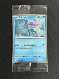 Pokemon TCG - Suicune 026/094 - EB Games Stamped Promo SEALED - NM/M - French FR - Image 1
