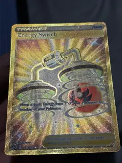 Pokemon Energy Switch 212/195 Secret Rare Silver Tempest - Image 4
