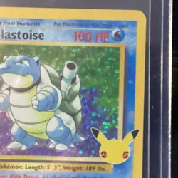 Pokemon TCG - Blastoise 2/102 - Holo Rare - Celebrations Classic Collection NM - Image 4