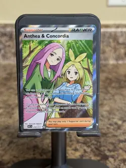 Anthea and Concordia 254/217 Ascended Heroes Pokemon TCG Full Art Trainer - Image 1