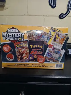 MEGA MYSTERY POWER BOX ~ 2025 Holiday Meijer Exclusive Pokemon TCG (New, Sealed) - Image 1