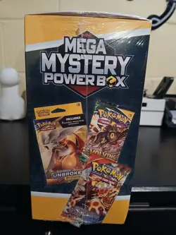 MEGA MYSTERY POWER BOX ~ 2025 Holiday Meijer Exclusive Pokemon TCG (New, Sealed) - Image 2