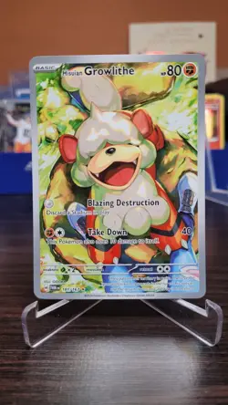 Pokemon Hisuian Growlithe 181/167 Sv06: Twilight Masquerade Holo - Image 1