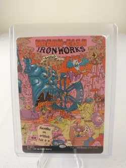 MTG Magic the Gathering Krark-Clan Ironworks An Encyclopedia of Magic #0011 NM - Image 1
