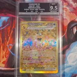 Pokemon TCG Charizard EX Sv03: Obsidian Flames Hyper Rare Card 228/197 - Image 1