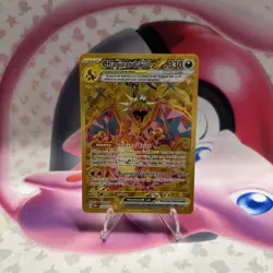 Pokemon TCG Charizard EX Hyper Rare Holo Card 228/197 Sv03: Obsidian Flames NM - Image 1