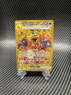 Pokemon TCG Charizard EX Hyper Rare Holo Card 228/197 Sv03: Obsidian Flames - Image 1