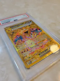 Pokemon TCG Charizard EX 2023 Obsidian Flames Holo Hyper Rare Card 228/197 SV03 - Image 4