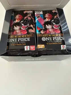 OnePiece 6x OP-09 Booster Packs Emperors In The New World (Bandai Box-Read DESC) - Image 2