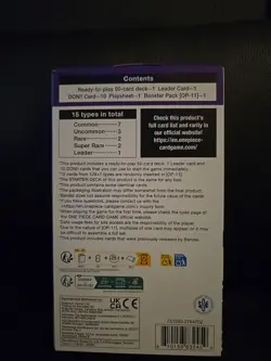 Brand New Sealed One Piece TCG: Purple/Black Monkey D. Luffy Deck ST-26 English - Image 2