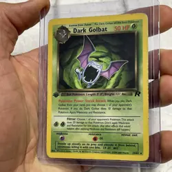 Pokemon TCG 1st Edition Dark Golbat 24/82 - Team Rocket - Vintage Rare MP WOTC - Image 2