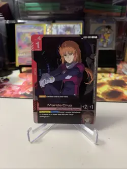 Marida Cruz - Gundam Card Game #GD01-093 - GD01 - NM Foil Newtype Rising Single - Image 1