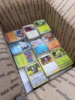 🔥 17lbs 4200+ UNSEARCHED Pokemon Bulk Lot! Some Holos & Vintage Cards LP/NM ✨ - Image 4