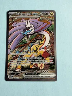 Pokemon Raging Bolt ex 166/131 Sv: Prismatic Evolutions Holo Rare HP240 - Image 1