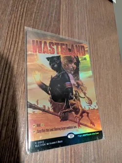 MTG Magic the Gathering Wasteland Secret Lair Countdown Kit Encyclopedia Foil - Image 1