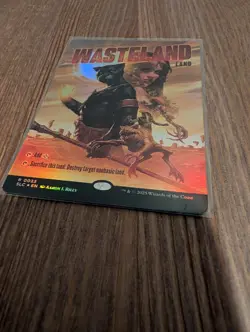 MTG Magic the Gathering Wasteland Secret Lair Countdown Kit Encyclopedia Foil - Image 2